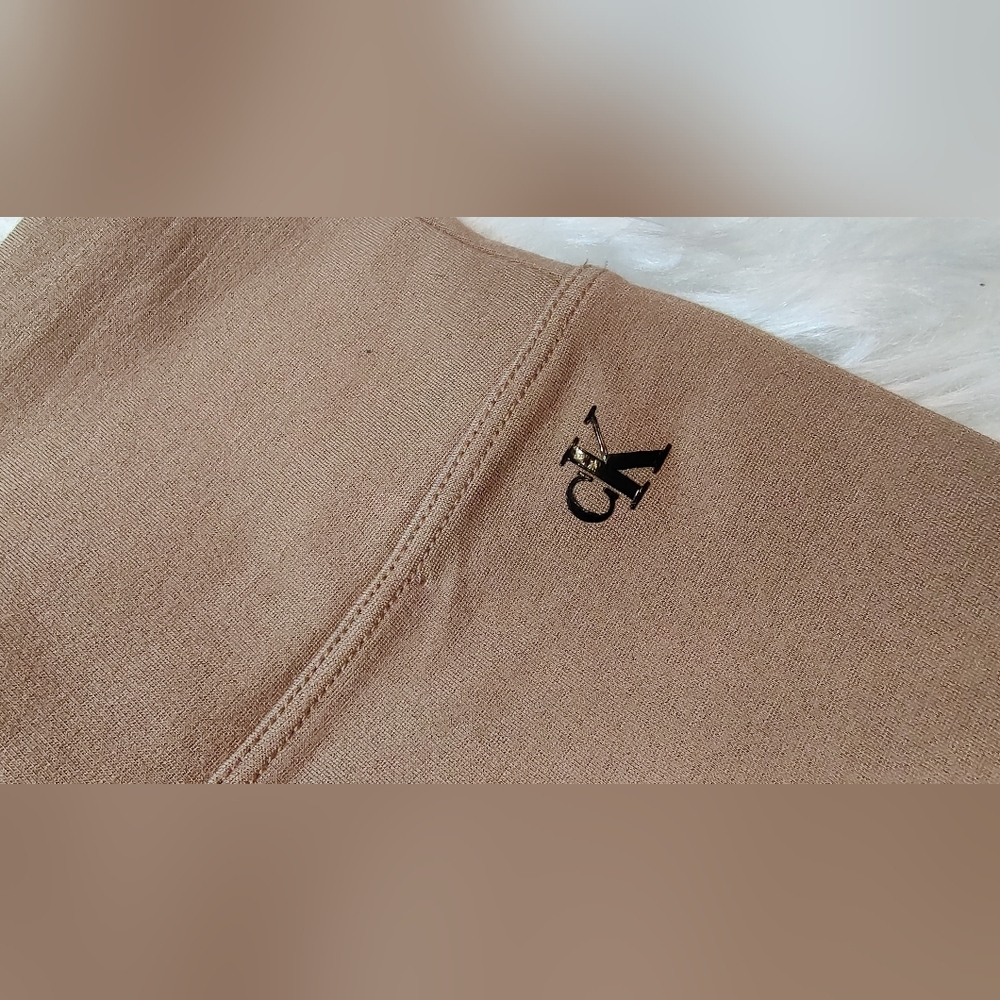 Calvin Klein Tan Leggings XL NEW